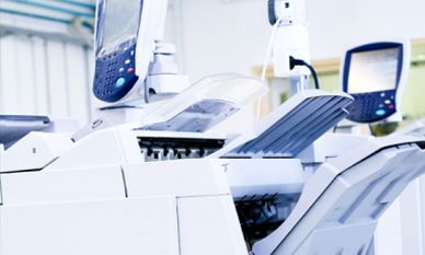 White Printing Machine